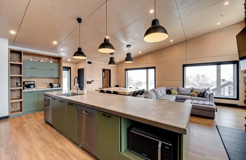 Saint Ferreol les Neiges House | VAIL 12 - Modern 5 bedroom chalet for 18 people with spa