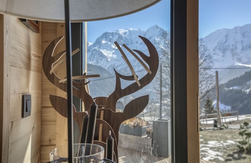 Le Bettex Ski Chalet | Vaste Chalet au Bettex, Avec vue Magique sur le Mont Blanc