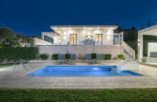 Planos Villa | Vatia Villas - Villa 2, Two Bedroom Side sea View Villa with Private Pool