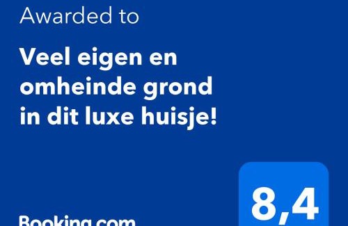Wateren House | Veel eigen en omheinde grond in dit luxe huisje!
