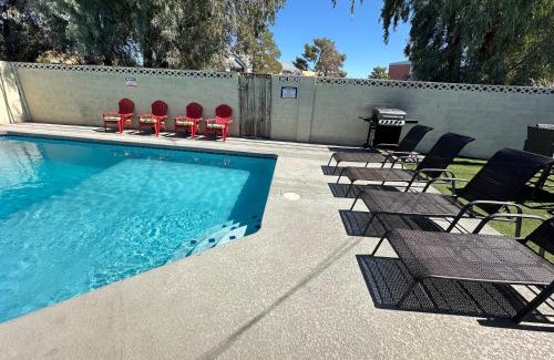 Rancho Oakey House | Vegas Getaway: Central 1 story, Private Pool, Game Room