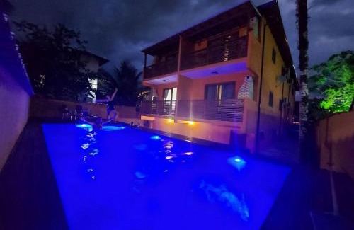 Jabaquara Apartment | Ventura - Apto com piscina, vista mar, churrasqueira privativa, ar con, wi-fi, netflix, garagem