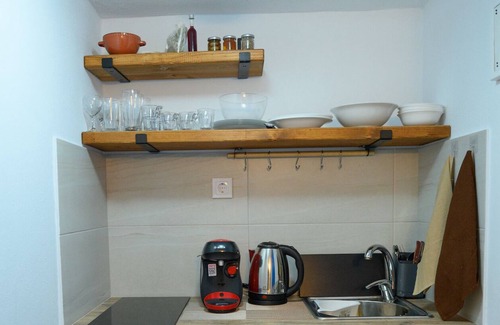 Panormos Apartment | Verano V3 (up to 3 guests) - Cozy apartment 2 minutes (200m) to the beach