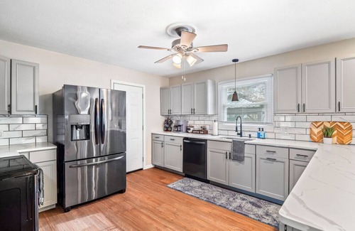 Vermilion House | Vermilion Retreat w/Game Room, Hot Tub & Across from Community Pool