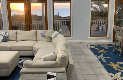 Ambersand Beach House | Vero Beach Florida, Oceanfront & Riverfront with Private Dock & Tiki Hut