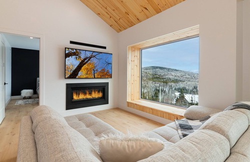Saint-Joseph-de-la-Rive Ski Chalet | Vertigo, Fleuve Montagnes & spa