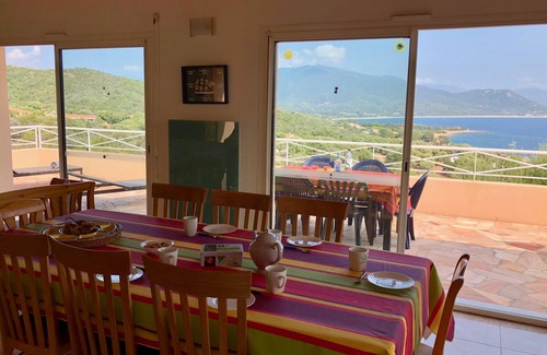 Porto Pollo Villa | Very Pleasant Villa With a Panoramic View of the Propriano Bay