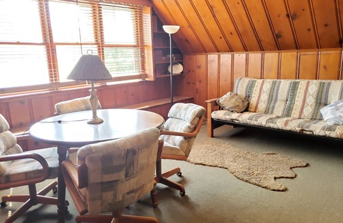 Mount Clemens Apartment | Very unique 3rd floor knotty pine loft apartment