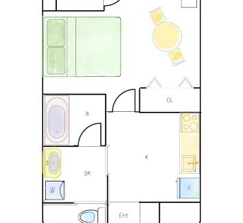 Chuo Ward Apartment | vetta kumamoto sakuramachi 603