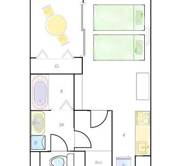 Chuo Ward Apartment | vetta kumamoto shinyashiki 701