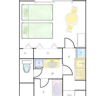 Suizenji Apartment | vetta kumamoto suizenji 403