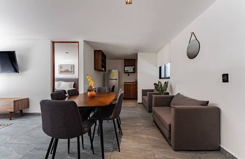 Santa Maria la Ribera Apartment | VH | Depa familiar StaMa la Ribera | gym | 125