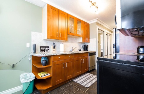 North Central Edmonton Apartment | Vibrant Escapade Bright and spacious one bedroom min to NAIT Great for students