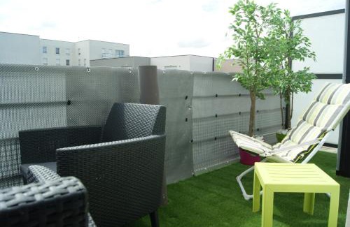 Reims Apartment | Victoria-T2-41m2-Balcon, wifi, linge, produits, ménage inclus
