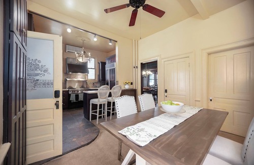Nelson House | Victorian in downtown historic district. Large porches. Near lakes and trails.