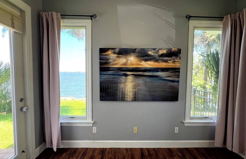Rockledge House | Viera Riverfront Island Retreat 7bd/6ba Water Views EVERY Room Pool/Spa 16+ppl