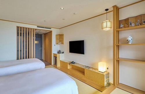 Oishi Hotel | View of Mt Fuji Standard JapaneseWestern Room Openair bath and balcony included Breakfast in/Minamitsuru-gun Yamanashi