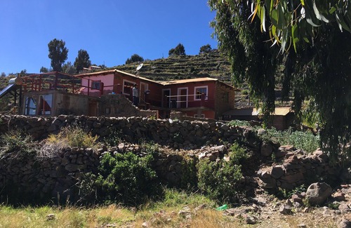 Isla Amantani Cottage | View of the lake - Amantani Island