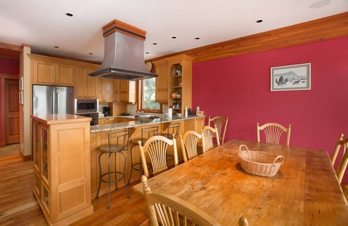 Blueberry Hill House | Views and privacy from this gorgeous custom home.
