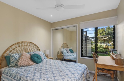 Tin Can Bay House | Views of the bay from this modern townhouse with pool!