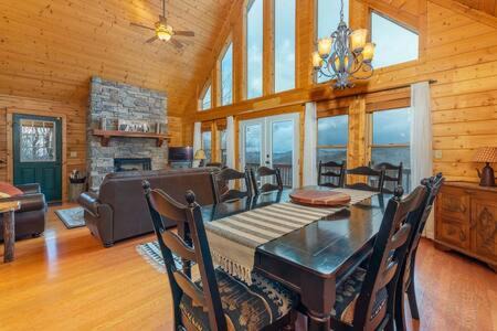 Wolf Laurel House | Views on 2 Decks~Pool Table~Hot Tub~Near Asheville