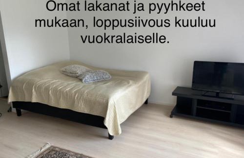 Kauhava Apartment | Viihtyisä itsepalvelumajoitus, tilava saunallinen yksiö