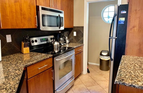 Highland Lake Estates Condo | Villa 1104 - This 1/1 condo has a great view of Lake Travis with a king bed