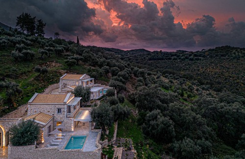 Peroulion Villa | Villa Aether in Ionian Stone Luxury Villas in Corfu