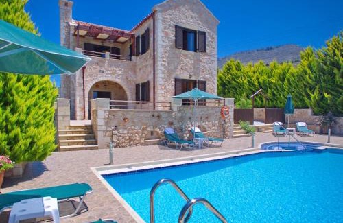 Kokkinon Khorion Villa | Villa Afrati Sea Views Pool AC