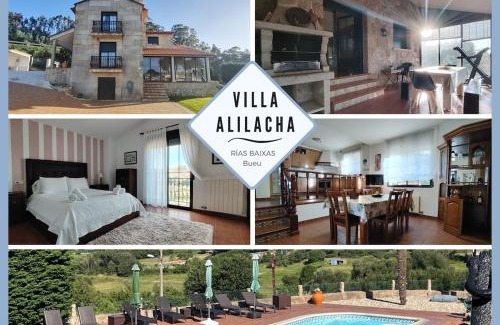 Bueu Villa | Villa Alilacha - Piscina Barbacoa Playa 500 m