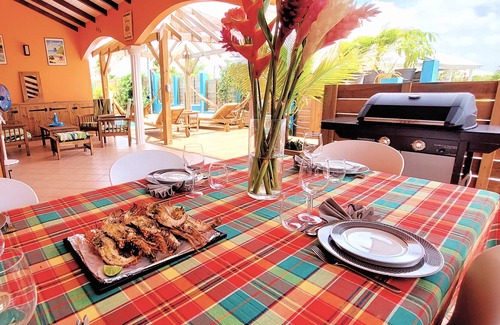 Trois-Rivieres Villa | Villa Anolis in Sainte Luce, swimming pool, sea view, classified 4 ****