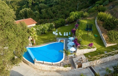 Sant'Angelo di Brolo Villa | Villa 'Arcaloro Resort' with Sea View, Shared Pool and Wi-Fi