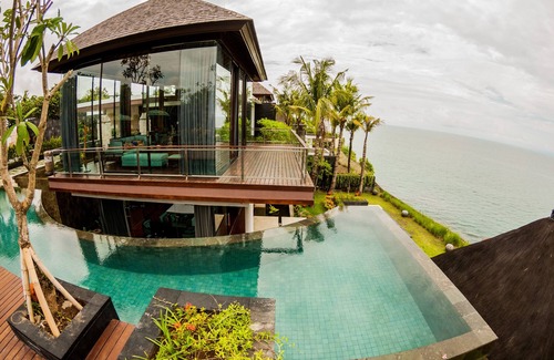 Jimbaran Villa | Villa Aum, 4 bedrooms ocean cliff view Bukit