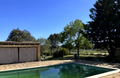 Valflaunes Villa | Villa avec Piscine Privée et Jardin vue Pic Saint Loup