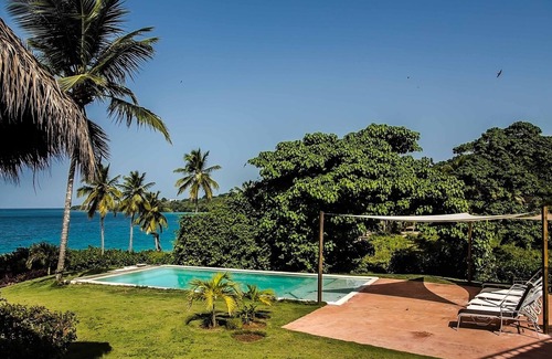 Las Galeras Villa | Villa Barkel, Panoramic view of Playa Rincon Bay