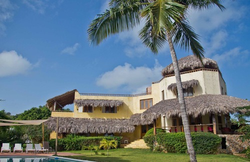 Las Galeras Villa | Villa Barkel, Panoramic view of Playa Rincon Bay