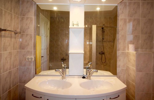 Pau Villa | Villa Bella beautifully situated with an olive grove overlooking the beach and sea