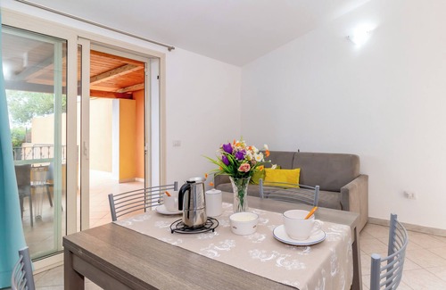 Badesi Villa | Villa Casa Angus with partial Sea View, A/C, Garden & Terrace; Pet-friendly