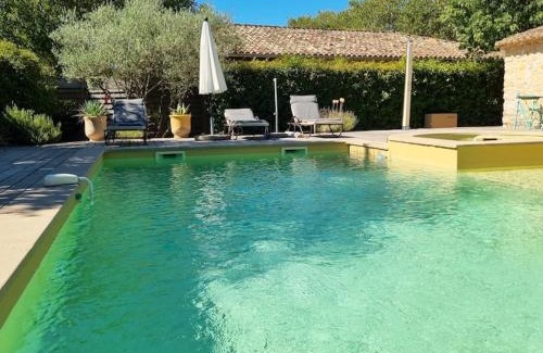 Lussan Villa | Villa charmante à Lussan avec piscine privée et jardin closa