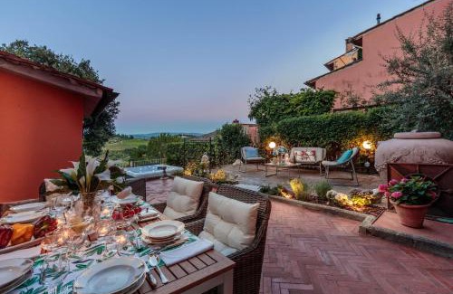 Marcialla Villa | Villa Chianti, your Secret 4 Bedrooms Retreat with View over the Vineyards in Marcialla