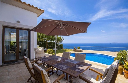 Sa Torre Villa | Villa con vista al mar y piscina privada cerca de Cala Blava