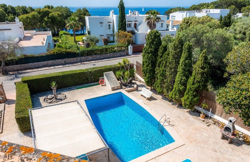 Cala d'Or Villa | Villa 'Des Port - Vistas Al Mar' with Sea View, Wi-Fi, and Air Conditioning