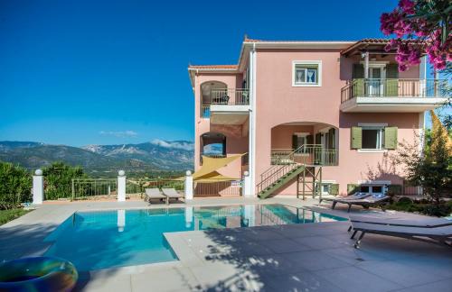 Lakithra Villa | Villa Eleftheria, Lakithra - Spacious luxury villa with pool and stunning views