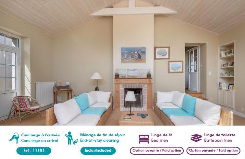 Prefailles House | Villa familiale pour 11 personnes à 300m de la mer
