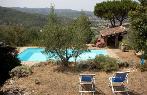 Pieve a Presciano Villa | Villa for 6 with pool and close to a Tuscan village.
