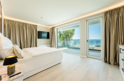 Ljubac Villa | Villa Four Seasons Seaside B with heated pool and jacuzzi, Zadar