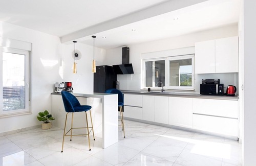 Dicmo Villa | Villa Gabriel with heated pool, Jacuzzi, sauna, children playground, WIFI, private parking, pet friendly