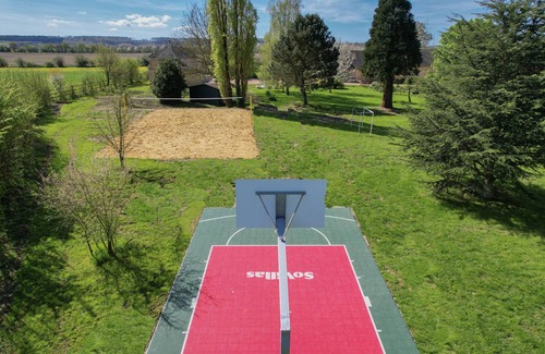 Eperrais Villa | Villa Haut Briauche (61) - Heated pool - Beach Volley - 2h Paris - 45p
