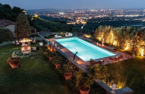 San Michele di Moriano Villa | VILLA IL CASTELLO: Vibrant Sanctuary of Enchanting Colours. 6 Bedrooms, Private Pool
