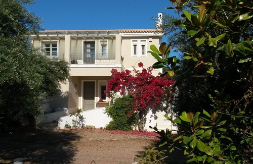 Pyrgos Villa | Villa Ilida, access to sea, balcony on the Ionian Sea within an olivegrove